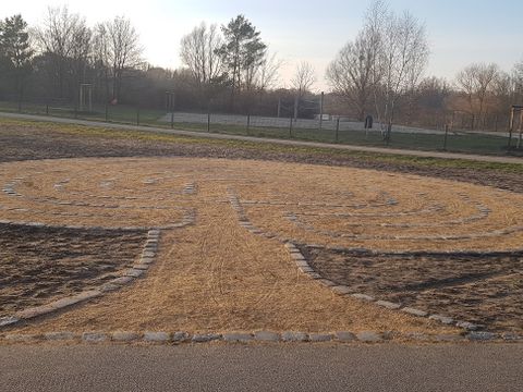 Labyrinth im Spektepark