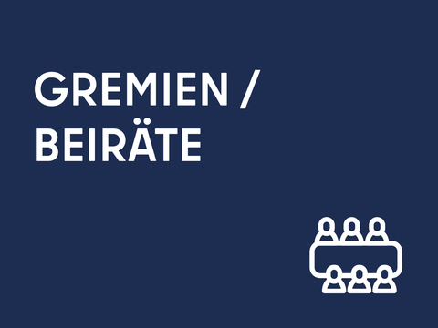 Gremien/Beiräte