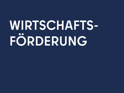 Wirtschafts&shy;förderung
