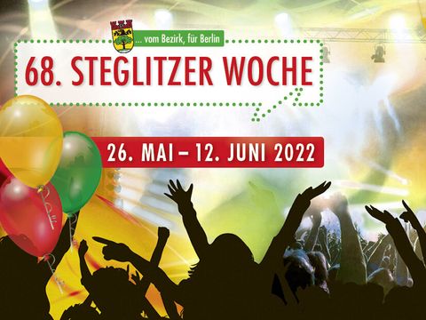 Die Steglitzer Woche findet vom 26. Mai bis zum 12. Juni im Festpark am Teltowkanal statt. (Bild: Bezirksamt Steglitz-Zehlendorf & Schaustellerverband Berlin e.V.)