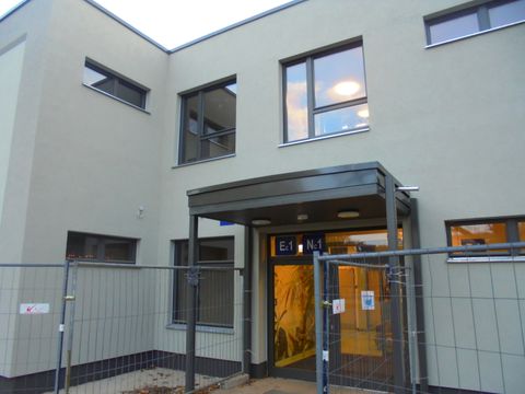 Eingangsbereich des Gebäudes