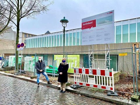 Baufortschritt Grundschule am Stadtpark