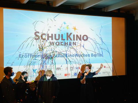 Eröffnung der SchulKinoWochen Berlin 2021 im Kino Central (Bild: Harriet Meyer)