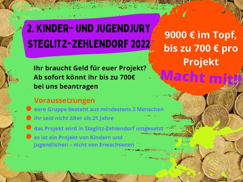Jugendjury 2022 - Flyer Vorderseite (Bild: KiJuBSZ)