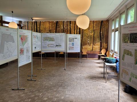 Ausstellung zum laufenden Bebauungsplanverfahren 6-30 für das neue Stadtquartier in Lichterfelde Süd (Bild: Bezirksamt Steglitz-Zehlendorf)