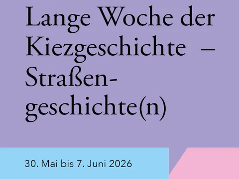 Lange Woche der Kiezgeschichte