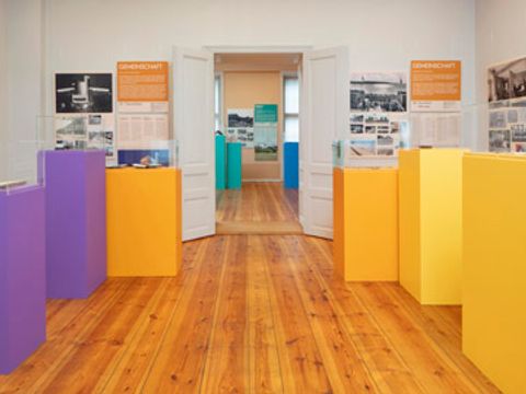 Foto Ausstellungsraum im Gutshaus Steglitz