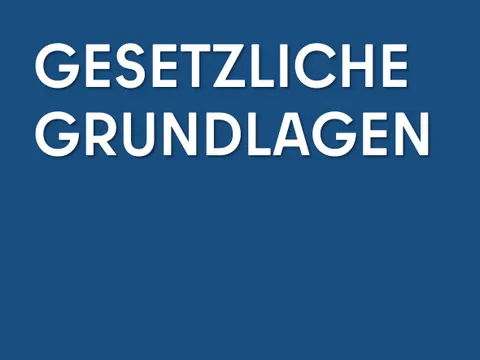 Gesetzlichen Grundöagen Kachel