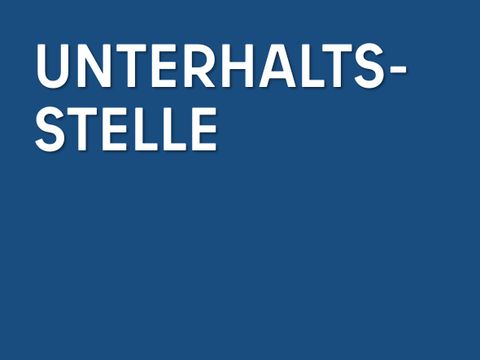Unterhaltsstelle Kachel