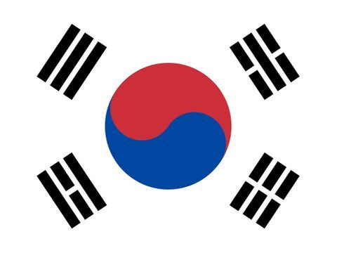 Flagge Korea