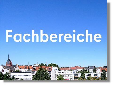 Fachbereiche