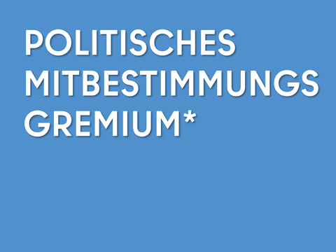 Teaser - Politisches Mitbestimmungsgremium*