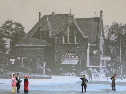 Zeitreise Bahnhof Zehlendorf (Bild: Denkmal-AG Droste-Hülshoff-Gymnasium Berlin)