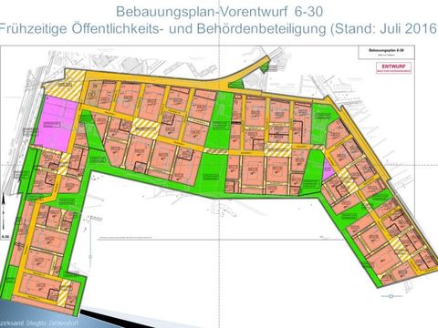 Bebauungsplan 6-30 Entwurfsstand frühzeitige Beteiligungen