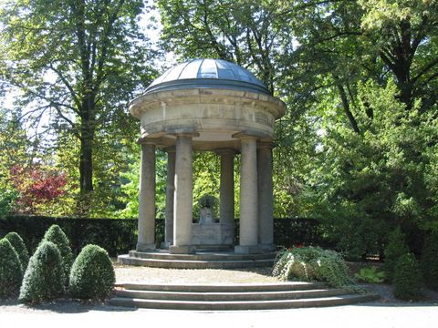 Parkfriedhof Lichterfelde Brunnentempel