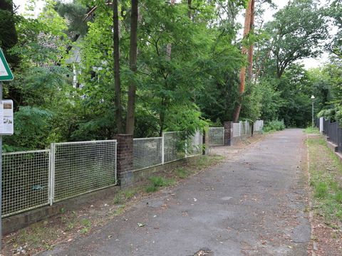 Viel frisches Grün: Wonnegausteig in Nikolassee