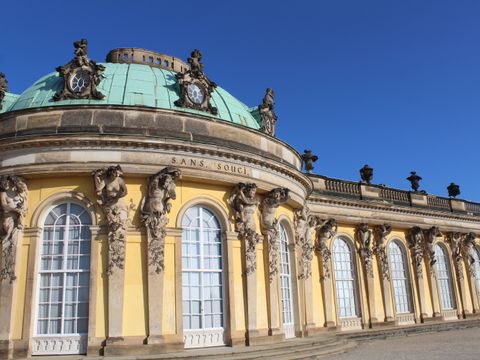 Schloss ohne Sorgen: Sanssouci (Potsdam)