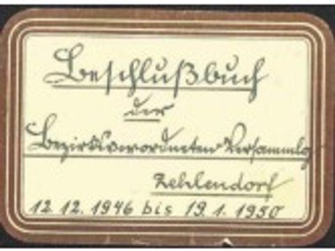 Beschlussbuch der BVV Zehlendorf