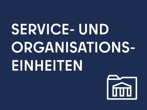 Service- und Organisationseinheiten