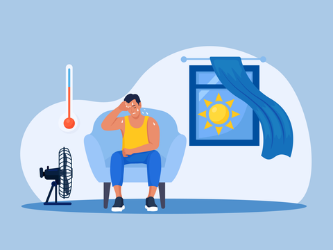 Illustration Hitzeschutz von Envato Elements lizensiert nur für QPK BASZ
