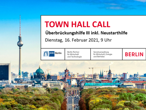 Einladung Town Hall Call 16.02.2021