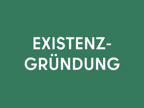 Hintergrundbild - Existenzgründung, dunkelgrün