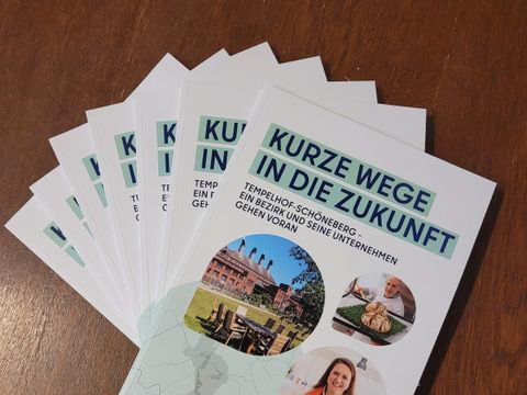 Die neue Wirtschaftsbroschüre von Tempelhof-Schöneberg