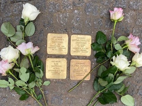 Neue Stolpersteine für die Familie Davidsohn (Bild: Museen Tempelhof-Schöneberg)