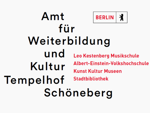 Logo des Amts für Weiterbildung und Kultur Tempelhof-Schöneberg
