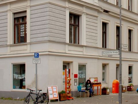Ansicht der Fassade des Familienzentrums Kurmark