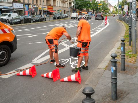Markierungsarbeiten