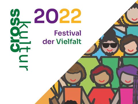 Cover des Programmheftes CrossKultur Festival der Vierlfalt 2022