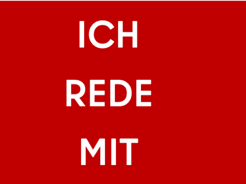 ich rede mitT