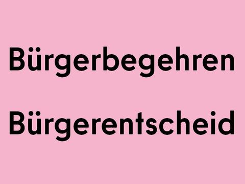 Teaser Bürgerbegehren und Bürgerentscheid