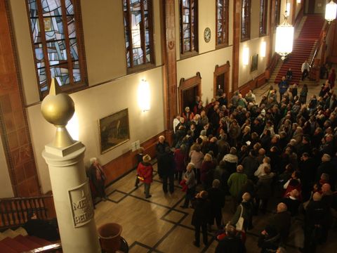 Foyer des Rathauses