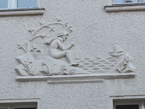 Kunst an der Hauswand