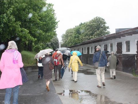 Besichtigung der Stallungen