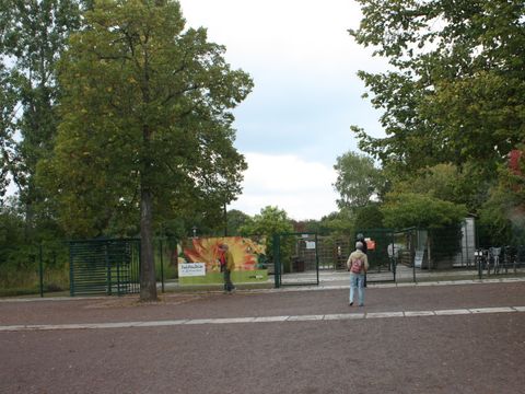 Eingang zum Britzer Garten