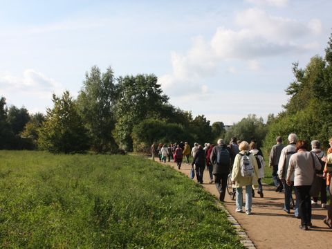 Weg durch den Karpfenpfuhl