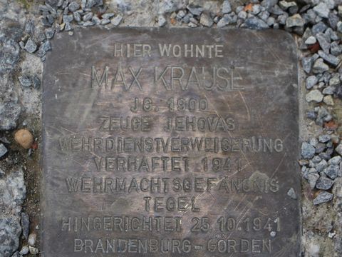 Stolperstein für Max Krause