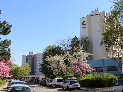 Hochhaussiedlung im Bornhagenweg