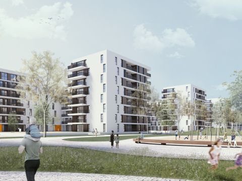 Visualisierung Quartier Marienhöfe - Anger