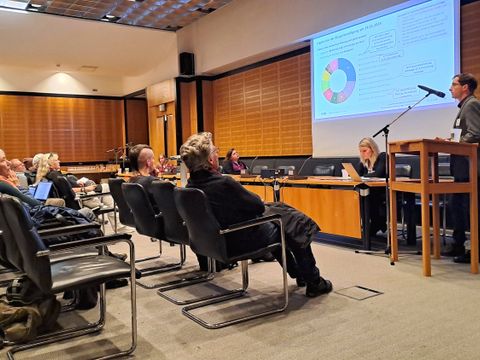Ergebnispräsentation des Verkehrskonzepts (Bild: BA TS)