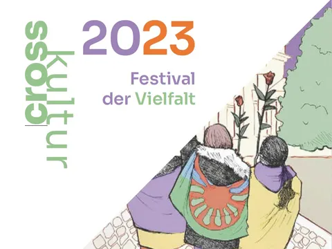Cover des Programmheftes CrossKultur Festival der Vierlfalt 2024