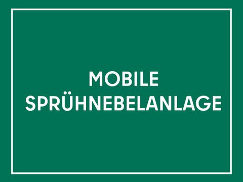 Mobile Sprühnebelanlage
