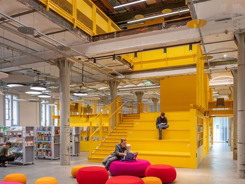 Bibliothek alte Mälzerei