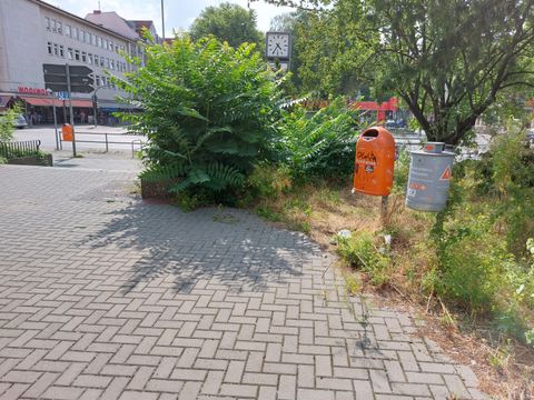 Spritzenabwurfbehälter Alt-Tempelhof