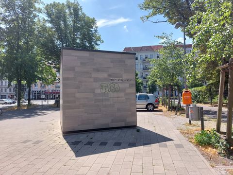 Spritzenabwurfbehälter Yorckstraße
