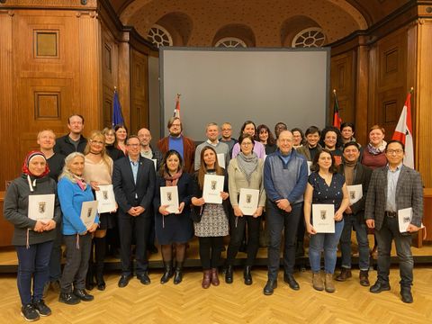 Mitglieder des Beirats für Partizipation und Integration Treptow-Köpenick 2023