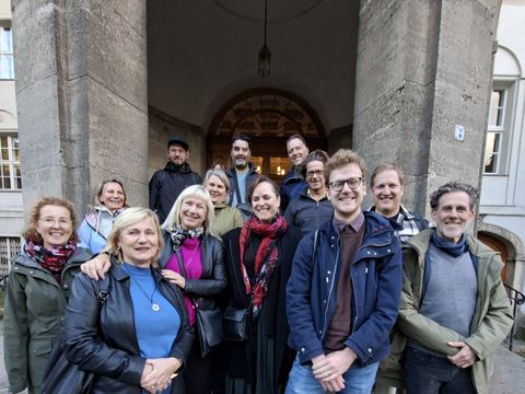 Kolleginnen und Kollegen aus den Grünflächenamtern in Treptow-Köpenick und Olomouc